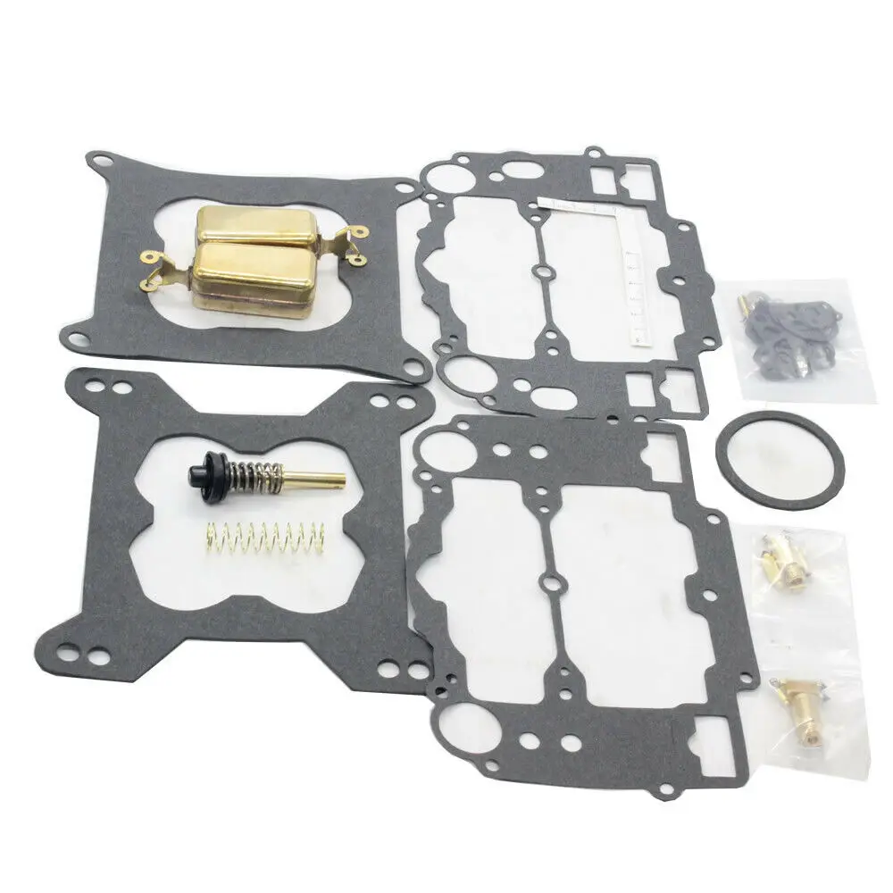 Carb Ремонтный комплект для Edelbrock AFB 1400 1403 1404 1405 1407 1408 1409 1410 1411 1477(с 2 латунные поплавки