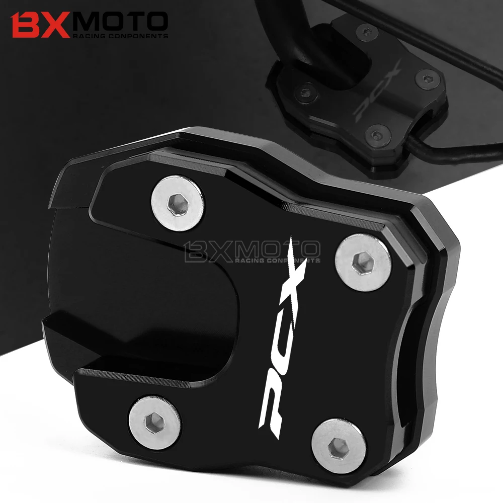 

Motorcycle New Kickstand Sidestand Stand Extension Enlarger Pad Fit For HONDA PCX 125 PCX 150 PCX125 PCX150 2018 2019