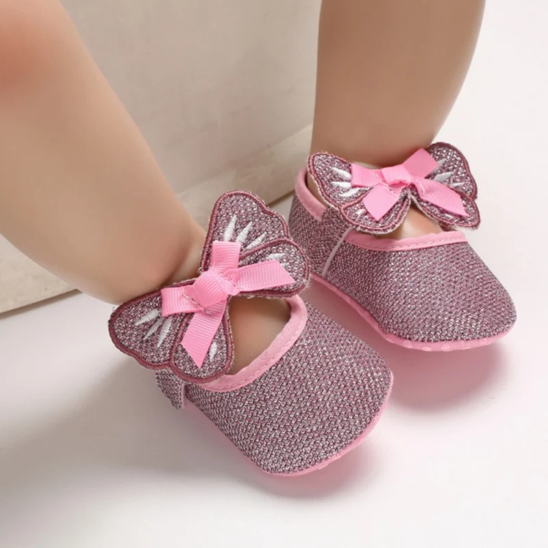 fashion bow New Baby shoes non-slip infant shoes baby girl soft sole shoes soft comfortable bottom