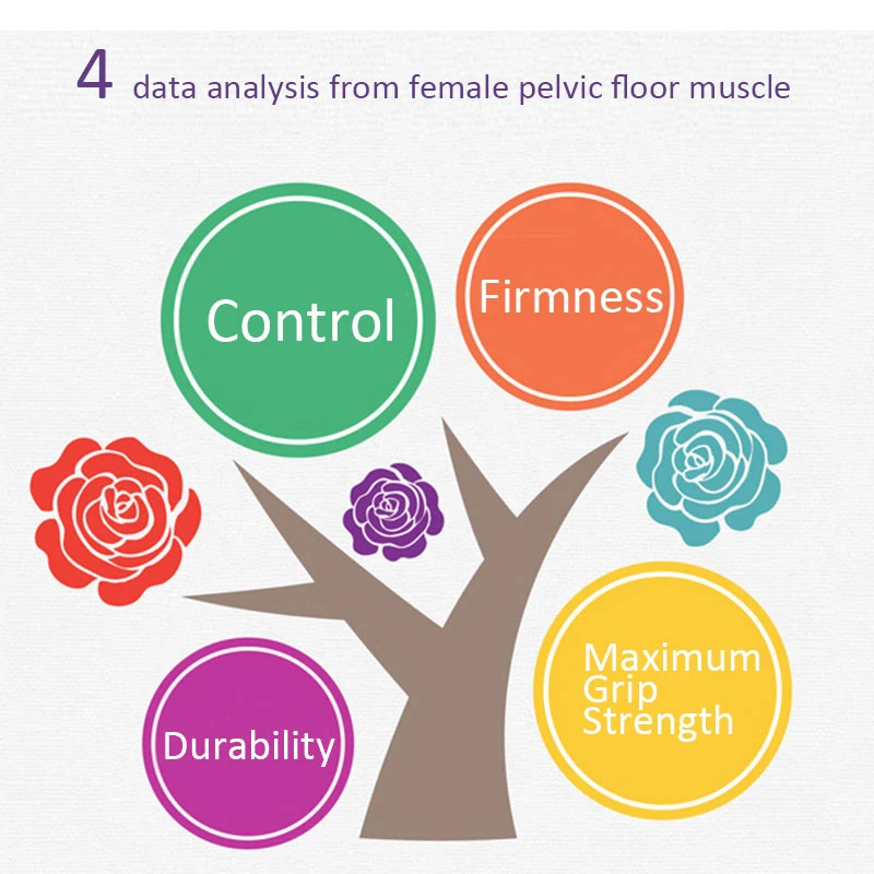 Vibrating Smart Kegel Exercise Balls Vaginal Dumbbell Trainer Vagina Tighten Exercise Eggs Sex Toys for Woman Magic Kegel Master