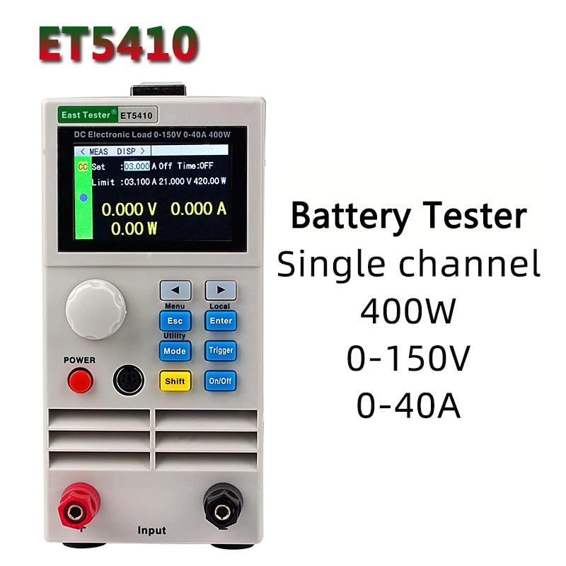 Tanio ET5410 400W 150V 40A obciążenie profesjonalne programowalne