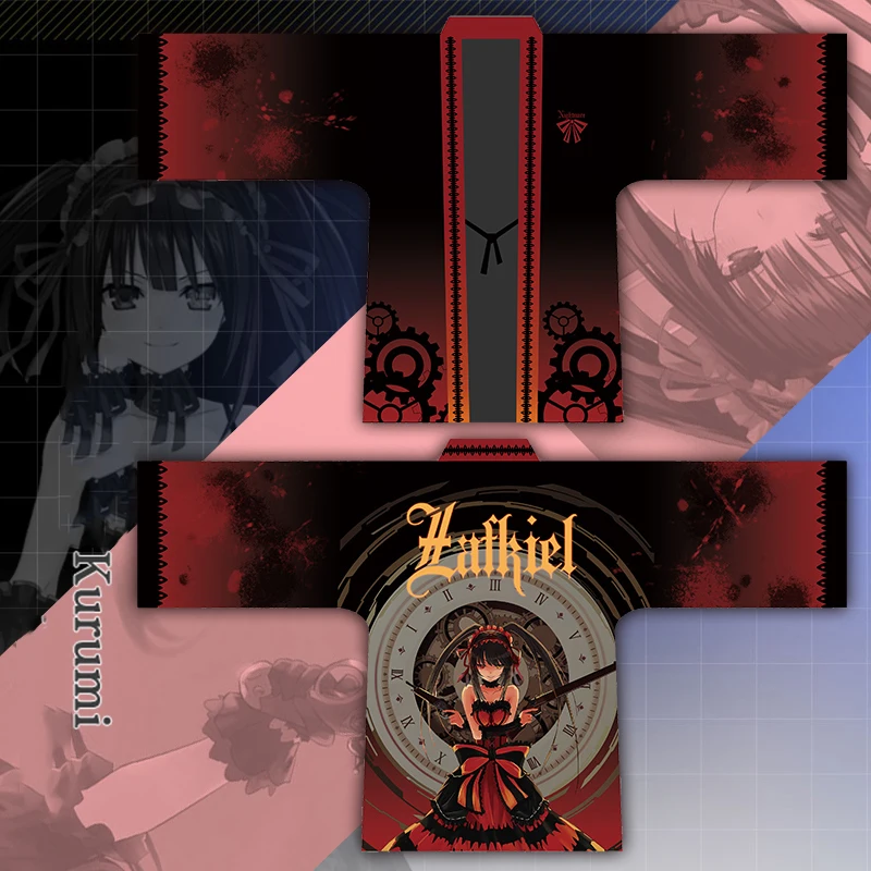 Аниме Дата A Live Косплей костюмы Tooka Yatogami Yoshino kurumi Tokisaki Shidou Itsuka Косплей пальто унисекс косплей пальто Топы