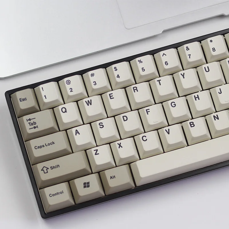 Механическая клавиатура Bluetooth мини 68 клавиш BT портативные вишневые переключатели Белый светодиодный краситель Sub PBT Keycap Tada68 Pro программируемый
