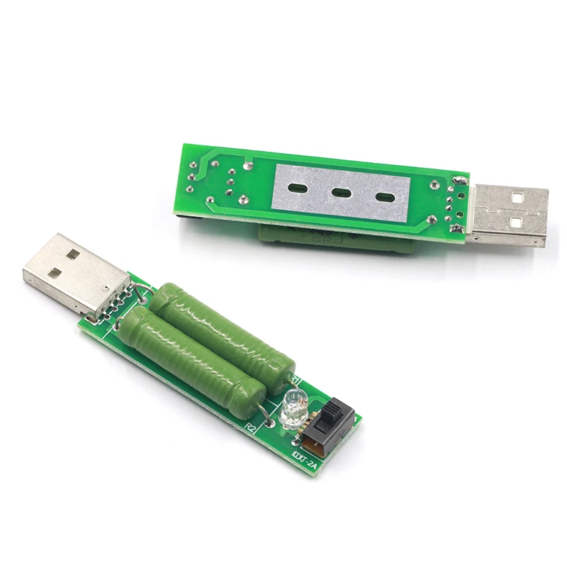 USB resistor DC electronic load With switch adjustable 3kind current battery capacity voltage discharge resistance tester | Инструменты