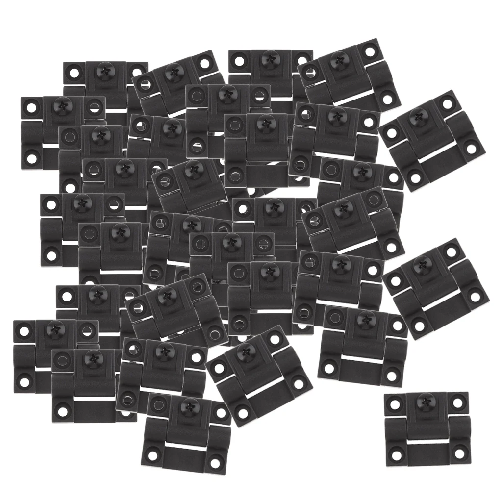 80x Torque Hinge Position Control Replacement for Southco E6-10-301-20 (Black)