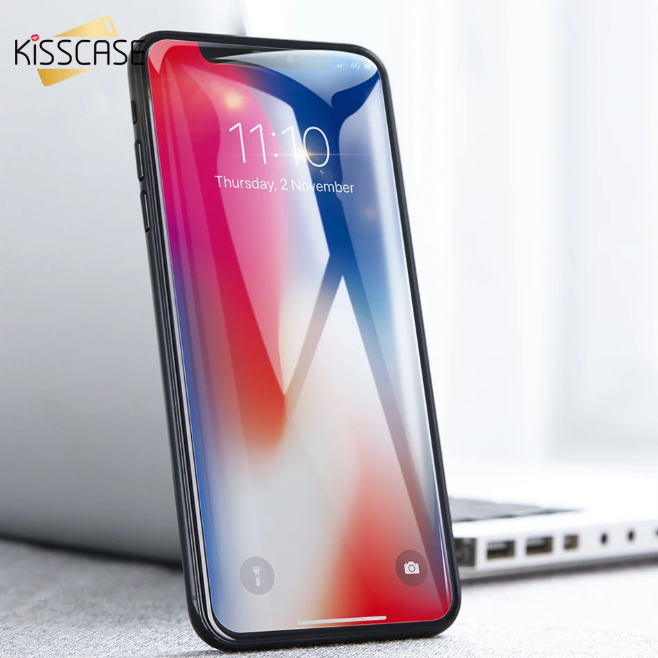 KISSCASE HD закаленное стекло для Xiaomi Mi 8 lite A2 A1 Защитная пленка экрана Redmi Note 5 6 pro Pocophone