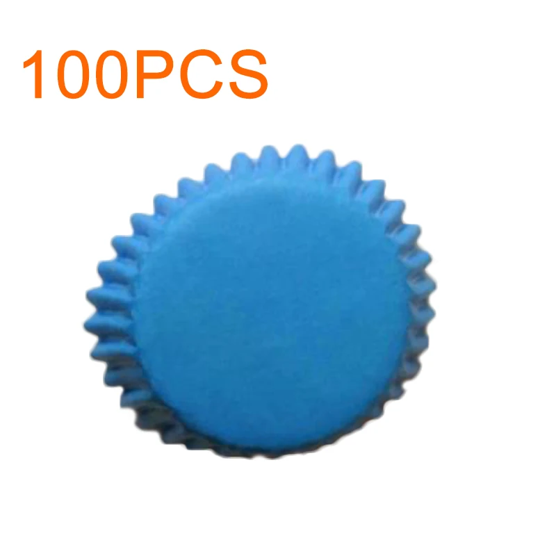 

100Pc Paper Cupcake Liner Case Party Baking Muffin Cup Wedding Cake Decor New