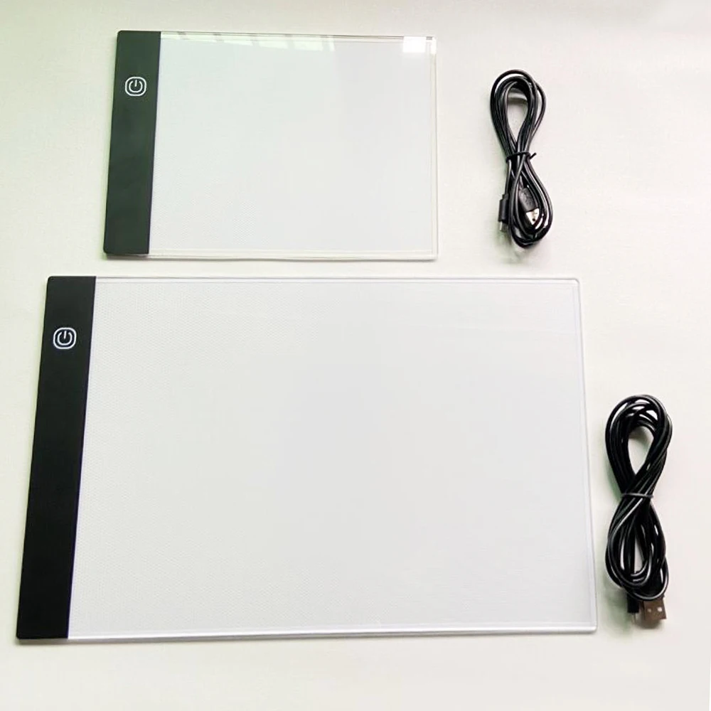 A4/A5 Size Three Level Dimmable Led Light Pad,Tablet Eye Protection Easier  for Diamond Painting Embroidery Tools Accessories - AliExpress