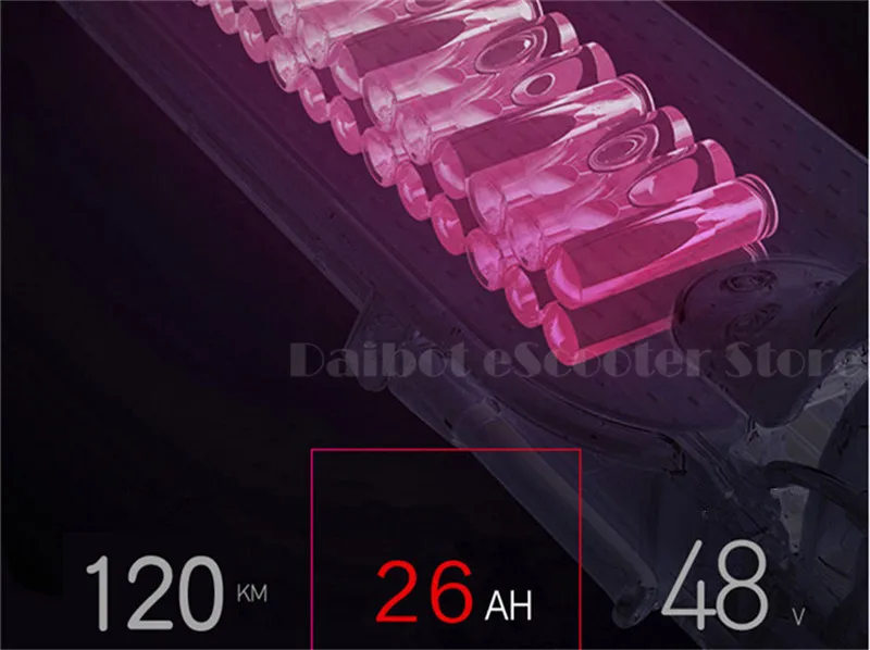 Daibot Adult Electric Bicycle Electric Scooters 11 inch Brushless Motor 1000W 48V Adult Powerful Electric Scooter With Seat      (6)