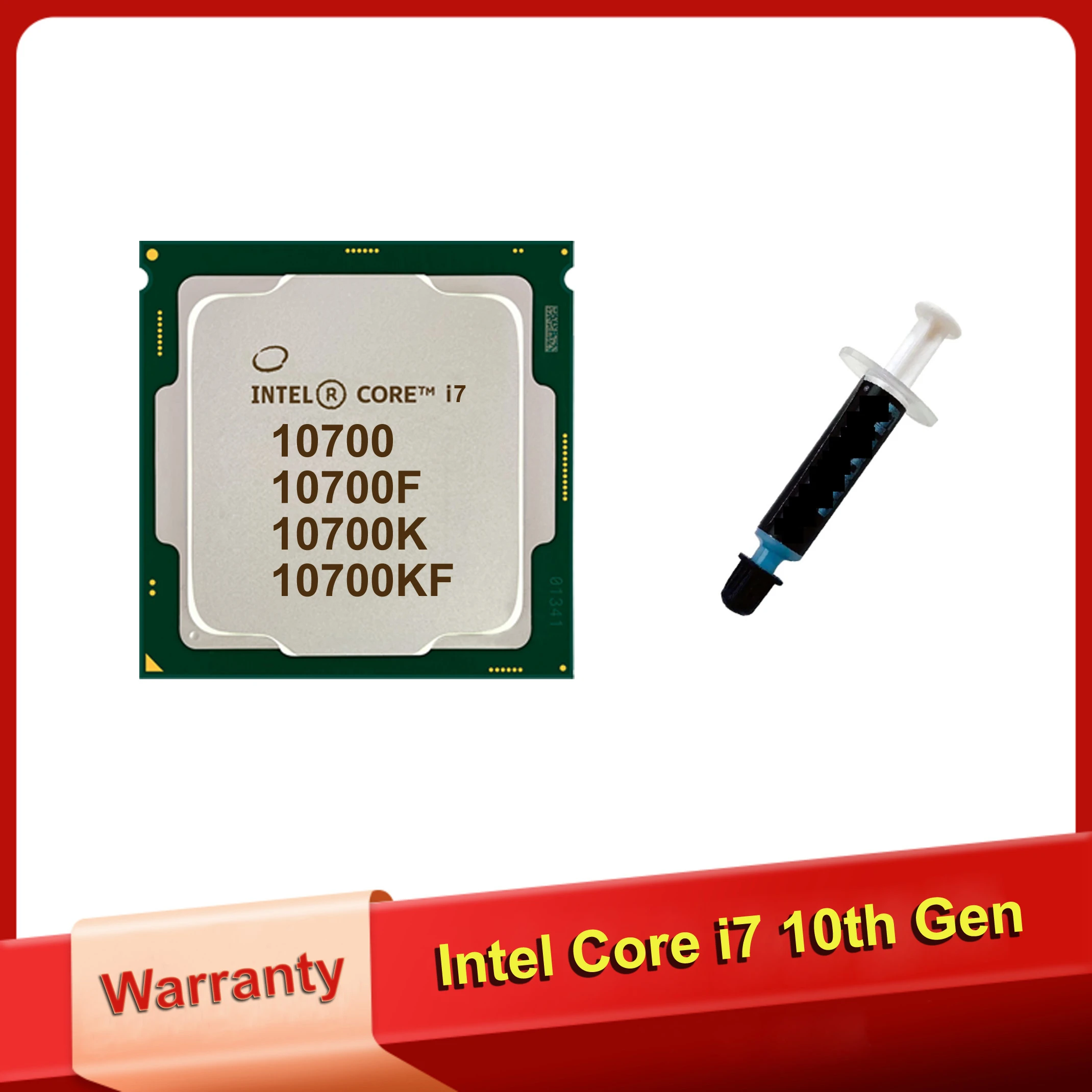 Processor Intel Core I7 10700 10700k Cpu With Thermal Grease New I7