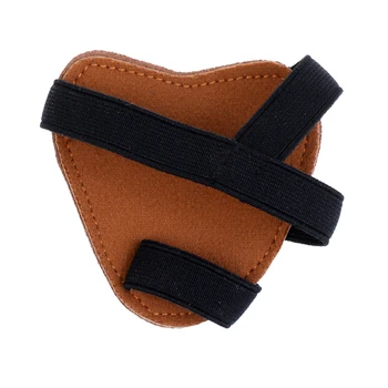 

1 Piece Ultra Fiber Hand Guard Outdoor Shot Protector Brown Left Glove