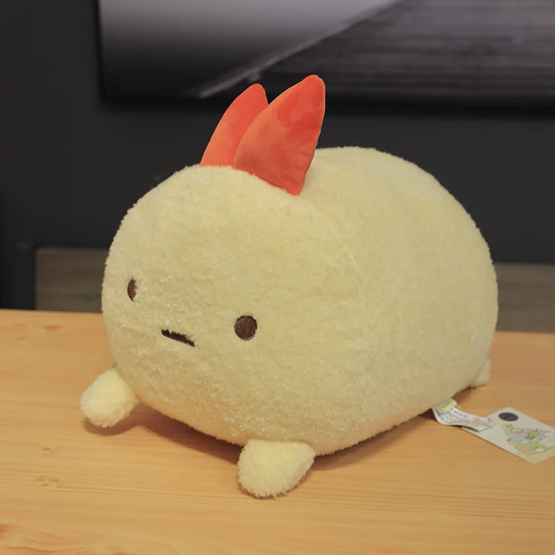 Плюшевый пингвин Sumikko Gurashi San-X уголок био плюшевая подушка японская аминовая плюшевая игрушка мягкие куклы для фанатов подарок для девочки - Цвет: lying shrimp