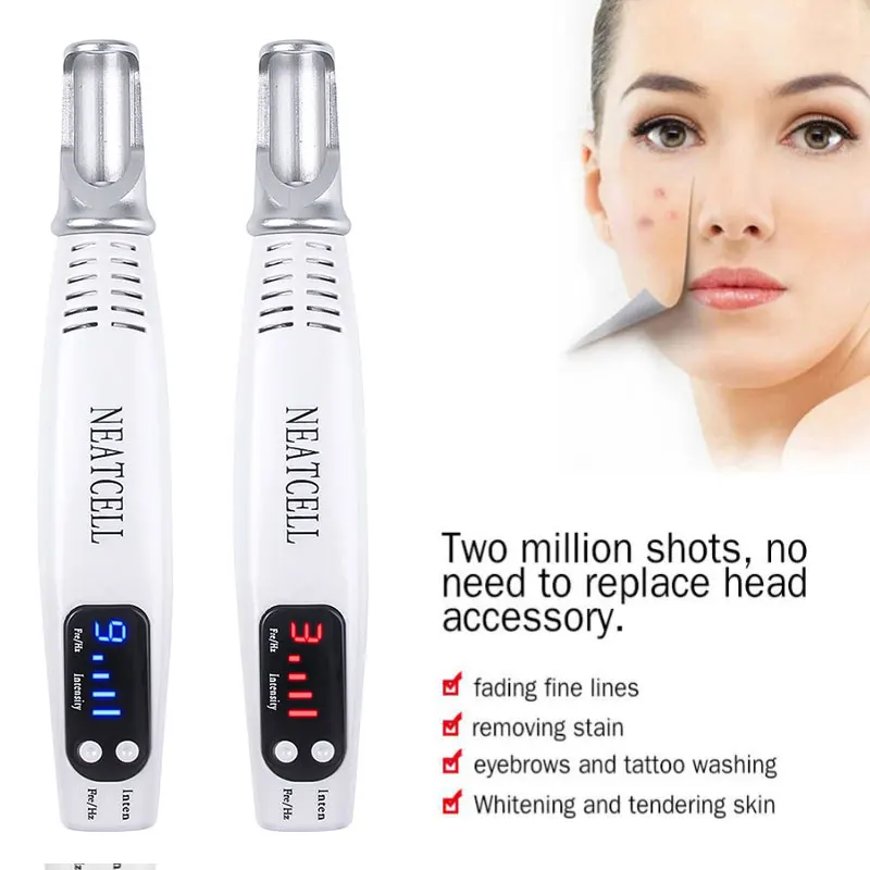 

9 Niveau Lcd Gezicht Huid Dark Spot Remover Mol Tattoo Verwijdering Laser Plasma Pen Machine Gezicht Sproet Tag Wart Removal sch