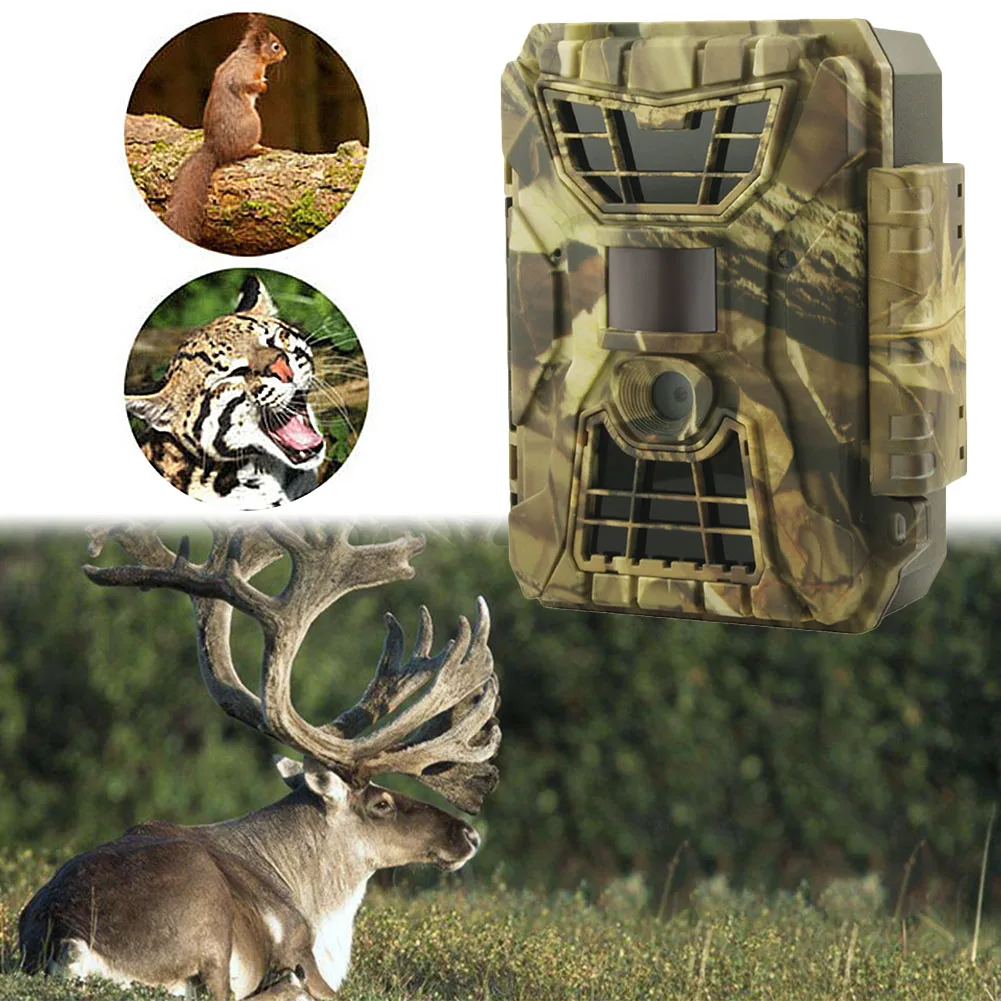 

S990 Wildlife Scouting Hunting Camera 12MP 1080P Outdoor IR Night Vision Trail Camera 0.8s Trigger Time Security Surveillance