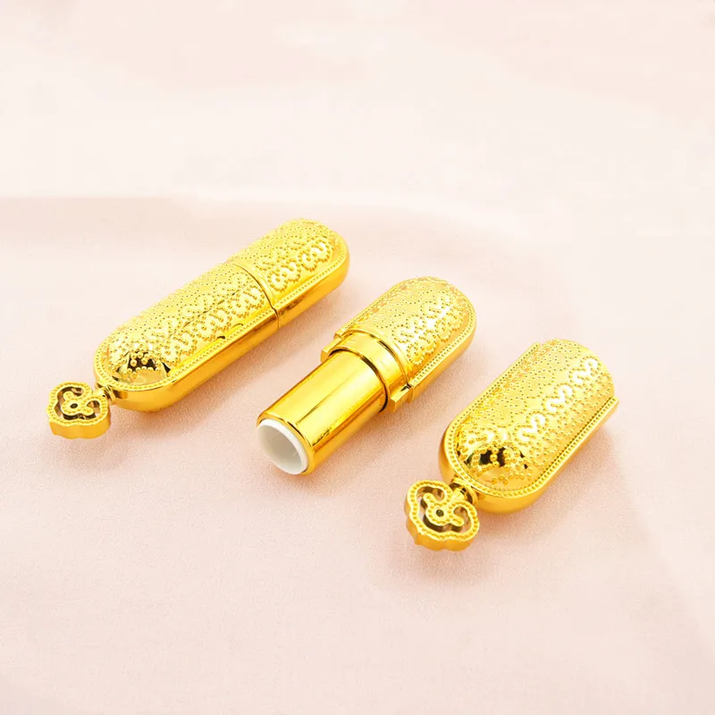 High-Grade Empty Lipstick Tubes Container DIY Lip Balm Tube 12.1mm Cosmetic Beauty Lip Rouge Refillable Bottle Makeup Tool