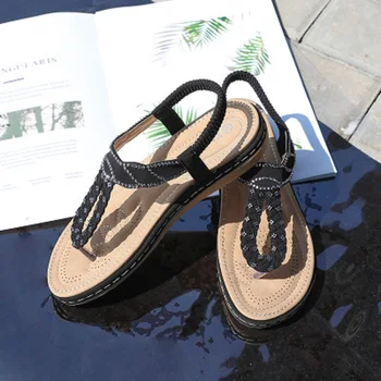 

Women's sandals 2020 new flat bottoms casual sandals