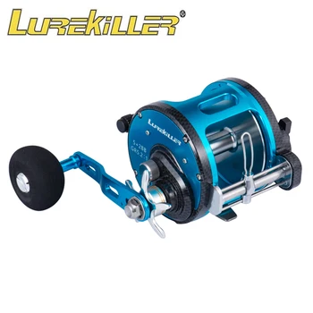 

Lurekiller Patented Metal Drag Power 20KG Boat Reel Trolling Reel Game Reel Ocean Master GF12000 Saltwater Deep Sea Fishing Reel