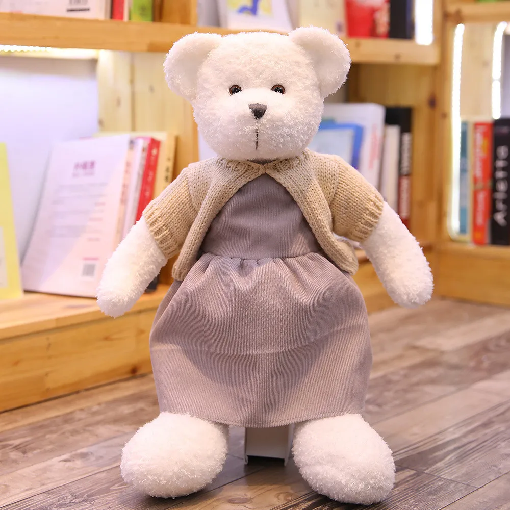 

Plush Toys Customizable Enterprise Mascot Logo Brand Toy Processing Sample Customizable Couples Bear