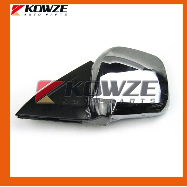 2pcs Chrome Electric Control Rearview Backup Side Door Mirror Assembly For Mitsubishi Pajero Montero Shogun II MB696521 MB696522 |