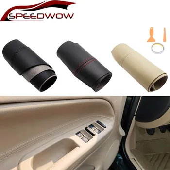 

SPEEDWOW Car Door Panel Armrest Cover Sticker Trim For Volkswagen Passat B5 1998 1999 2000 2001Car Accessories