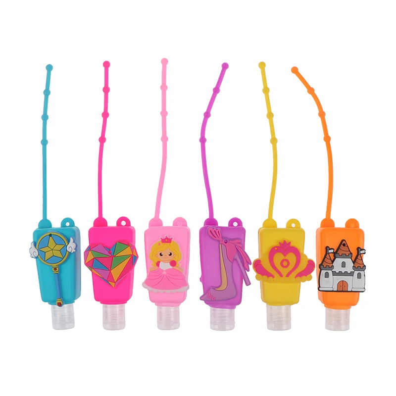 New 1PC Cute Cartoon Waterless Silicone Bath Body Works Hand Sanitizer Pocketable Antibacterial Holder With Empty Bottle New 1PC Cute Cartoon Waterless Silicone Bath Body Works Hand Sanitizer Pocketable Antibacterial Holder With Empty Bottle