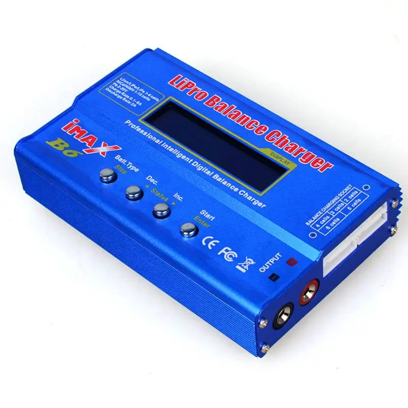 IMAX B6 80 Вт Зарядное устройство Lipo NiMh Li-Ion Ni-Cd цифровой RC IMAX B6 Lipro баланс зарядное устройство Dis зарядное устройство+ 15 В 6A адаптер
