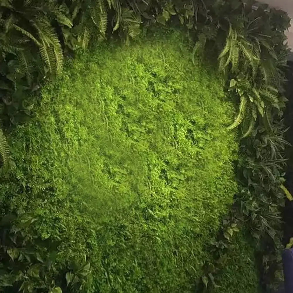 Квадратный симулятор мха для сада декоративные растения газон зеленая трава декор для микро-ландшафта 40*40 см