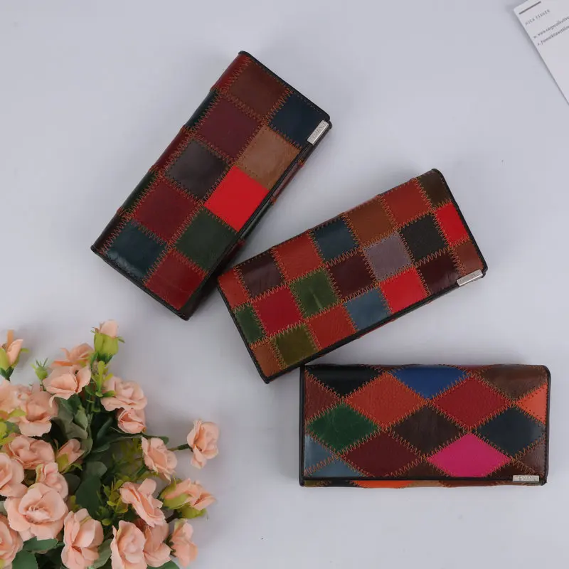 WESTAL женские кошельки и из кусков Женский кошелек натуральная кожа клатч сумки