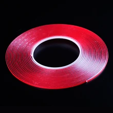 

2mm Thick Transparent Non-Marking Strong Adhesive Acrylic Double-Sided Tape Card Slot Adhesive Strip Fixed Slot Glass Partition