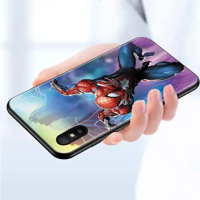 Silicone Cover Spiderman Comic For Xiaomi Redmi 9 9T 9C 8 7 6 Pro 9AT 9A 8A 7A 6A S2 5 5A 4X Plus Phone Case Style 13
