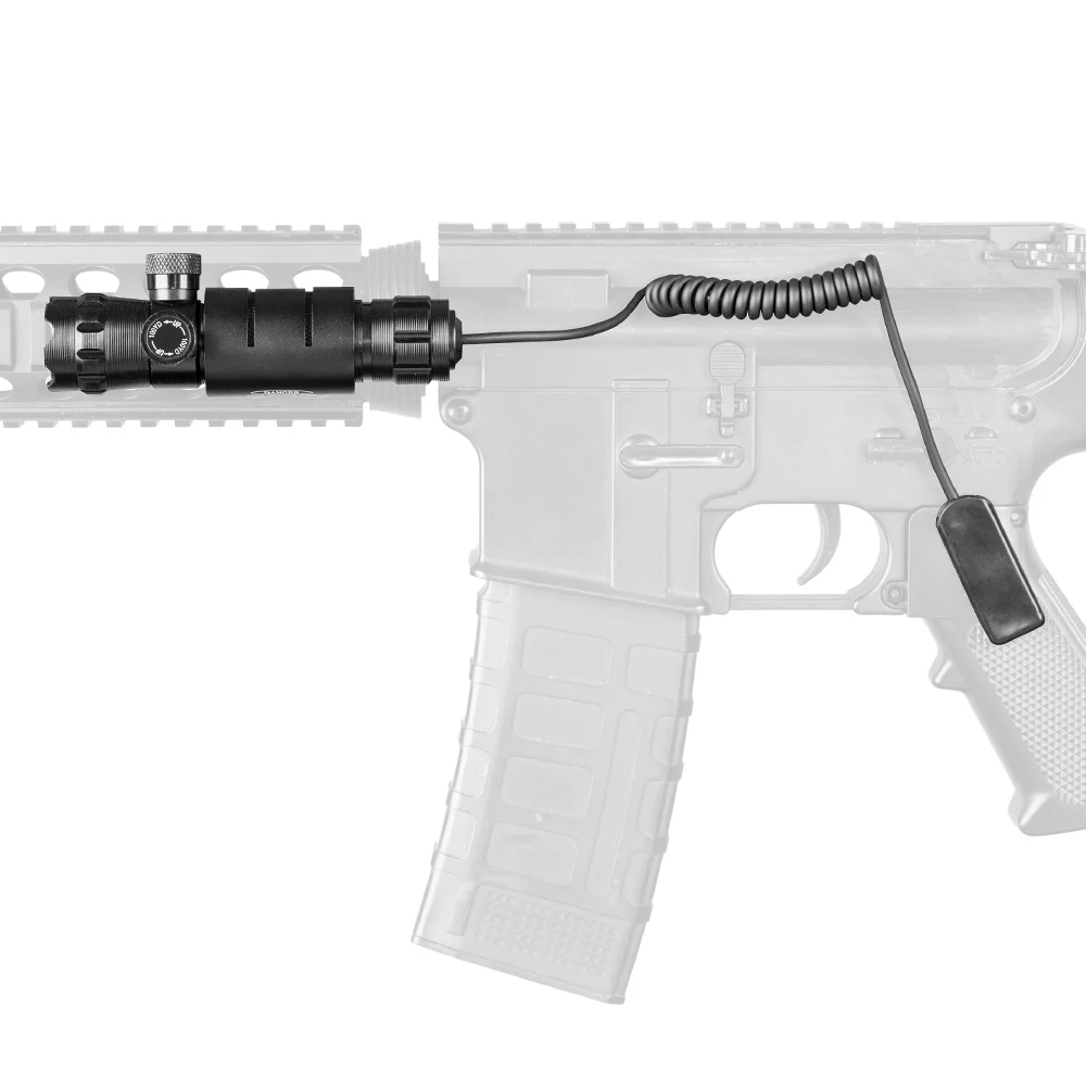 Tactical Laser Pointer Mount Green Red Dot Laser Sight Rifle Hunting Scope 20mm Airsoftsport Rail Barrel Pressure Switch Mount