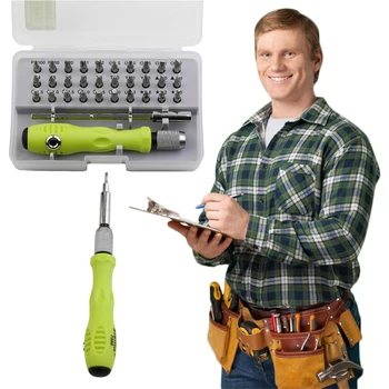 

Practical 32 In 1 Multipurpose Precision Screwdriver Set Disassemble Electronic Repair Tools Kit For Cell Phone Laptop Tablet