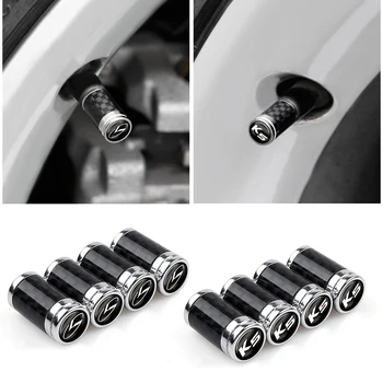 

Car Styling 4Pcs K K5 Emblem Car Carbon Fiber Tire Valve Caps Badge For KIA K2 K3 K5 Sorento Sportage R Rio Soul Car Accessories
