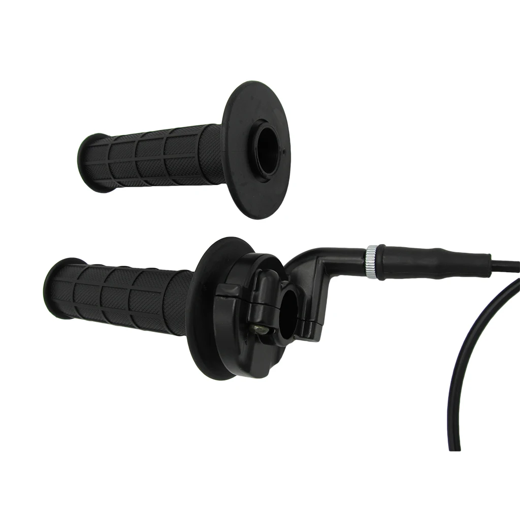 Motorcycle Twist Throttle Grip Tube & Cable for 110cc-250cc Mini ATV Quad Pit Dirt Bike