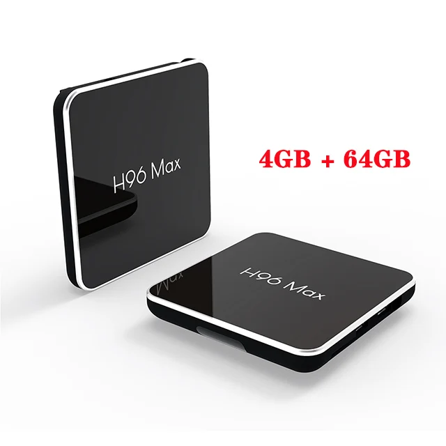 H96 MAX X2 Android tv Box S905X2 4G 64G 4K телеприставка USB3.0 H265 3D BT4.0 поддержка Smart tv Netflix YouTube магазин Google H96max - Цвет: 4GB and 64GB