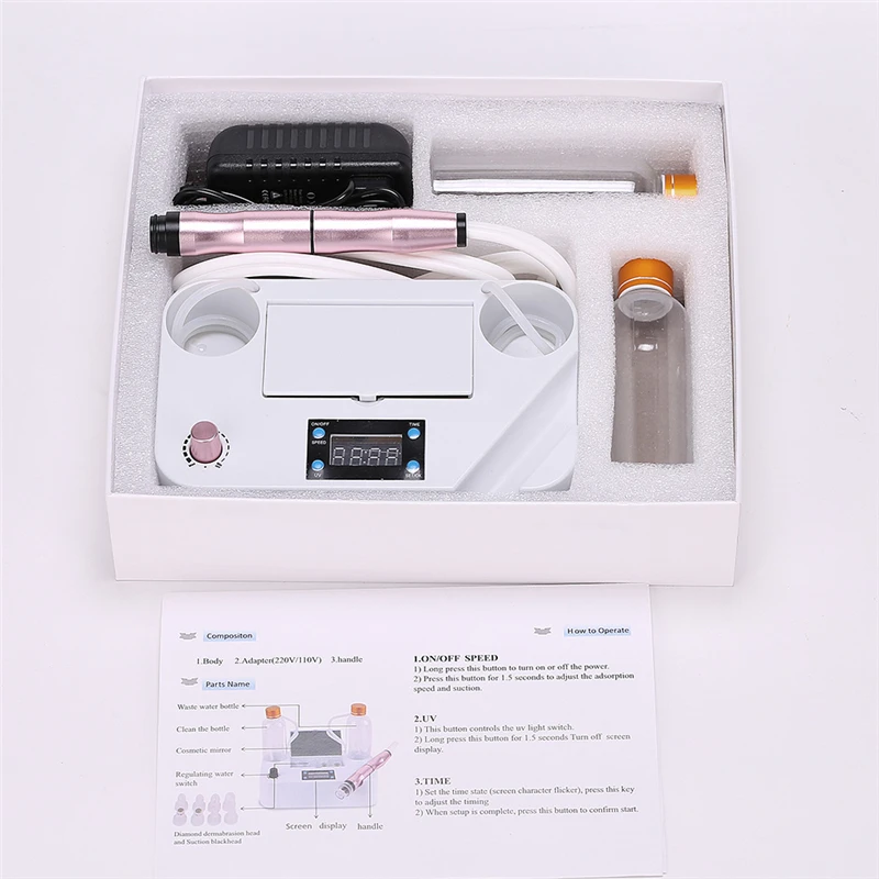 Портативное маленькое очищающее средство от черных точек для удаления прыщей спрей кислород машина для инъекции красоты