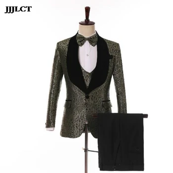 

Korean version of the Slim groomsman wedding suit suit men's three-piece business professional dress suit suit casual