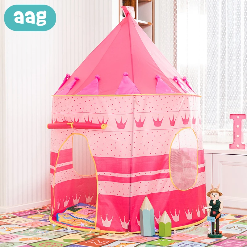 AAG детская палатка детские палатки teepee мяч бассейн детские игровые палатки для мероприятий детская кабина игровой дом принцесса замок хижина палатки домик