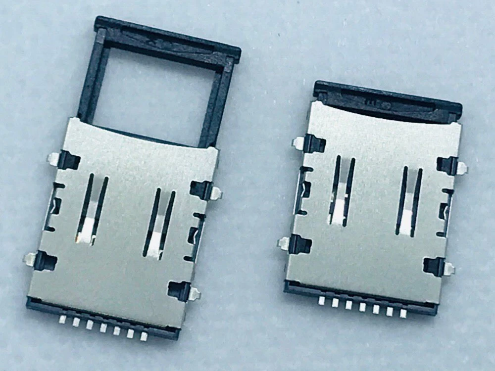 Micro Nano 6/7pin флип сим-карта адаптер держатель ридер Push-push патч аксессуар для смартфона детские часы печатная плата gps FPC FFC