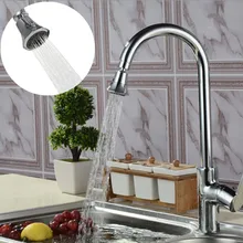 

360 Degree Rotation Faucet filter aerator Kitchen Sink Bathroom Adjustable Plastic faucet extender kitchen accessories
