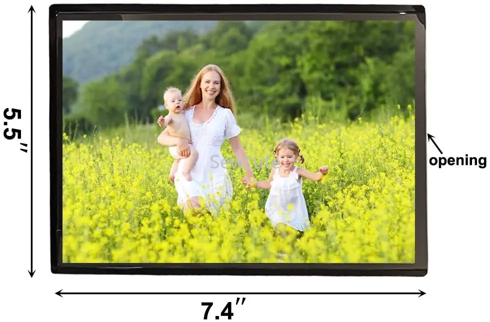 10pack Magnetic Picture Frames Photo Magnets with PVC Pocket Frigerator Magnetic Photo Frames 140x190mm photo frame