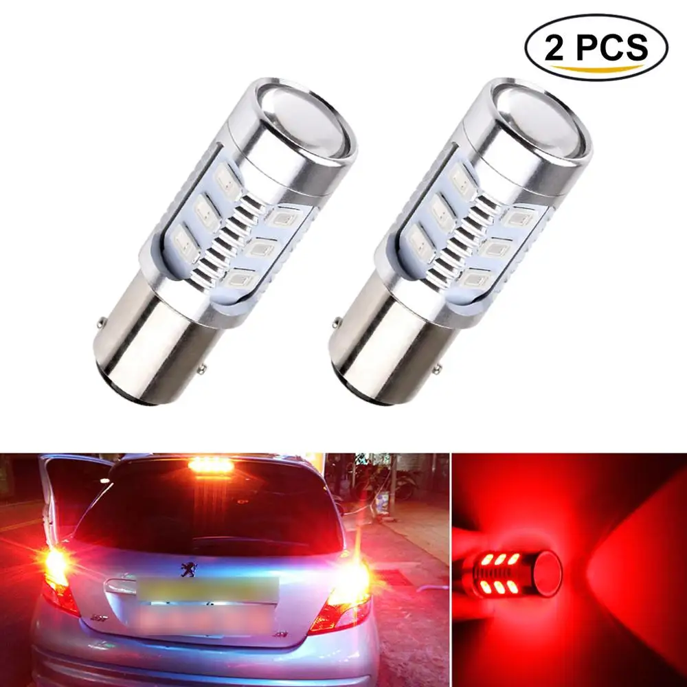 1157 BAY15D P21/5 W светодиодный лампочка 12 SMD 5630 фишек высокой мощности лампы для