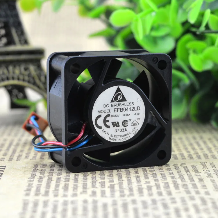 12V 4 см 1U 0.08A EFB0412LD 4020 защиты электродвигателя Вентилятор охлаждения