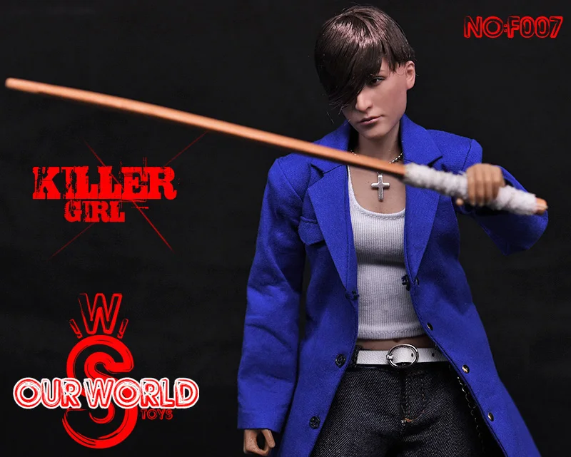 1/6 шкала 12 дюймов полный набор 1/6 шкала женский убийца Bad Girl Kendo FS007 фигурка молодой и опасной девушки модель игрушки