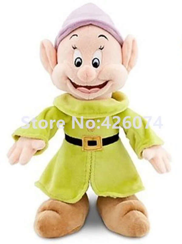 Белоснежка и семь гномов Dopey плюшевые для девочек и мальчиков 27 см детские мягкие игрушки детские рождественские подарки