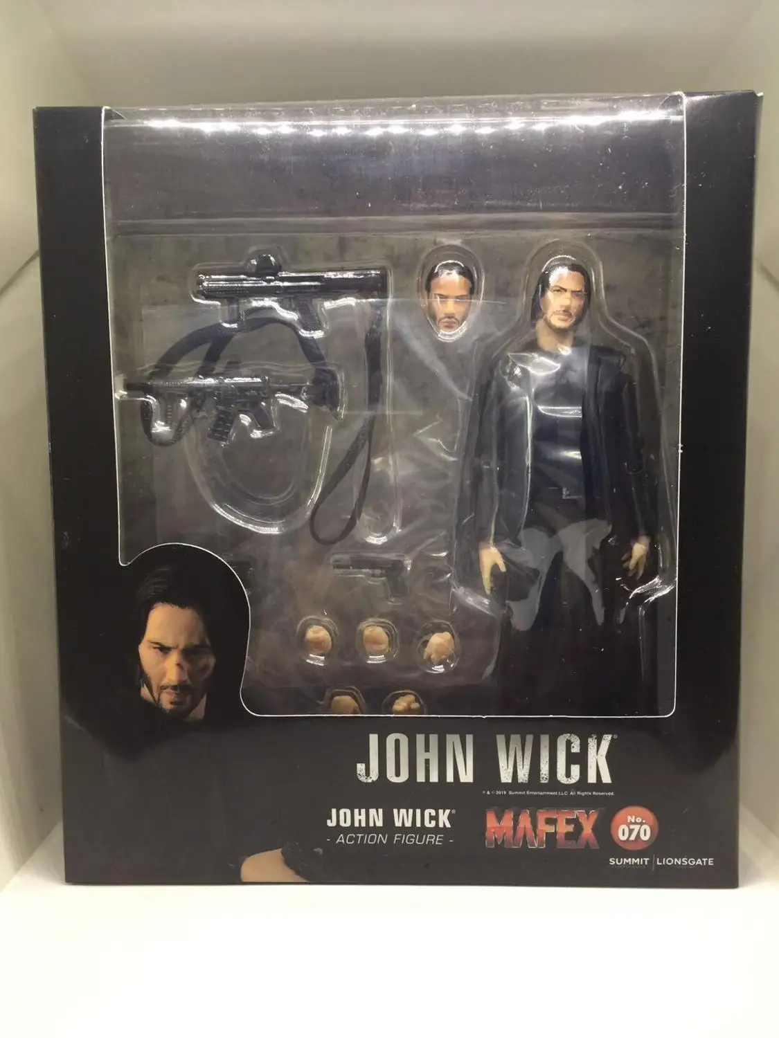 15 см Новинка Mafex 070 Джон Вик фигурка модель игрушки кукла подарок - Цвет: A in box