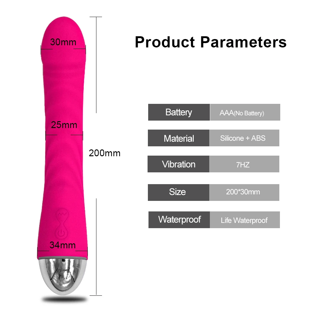10 Modes Real Dildo Vibrator for Women Soft Female Vagina Clitoris Stimulator Massager Masturbator Sex Products