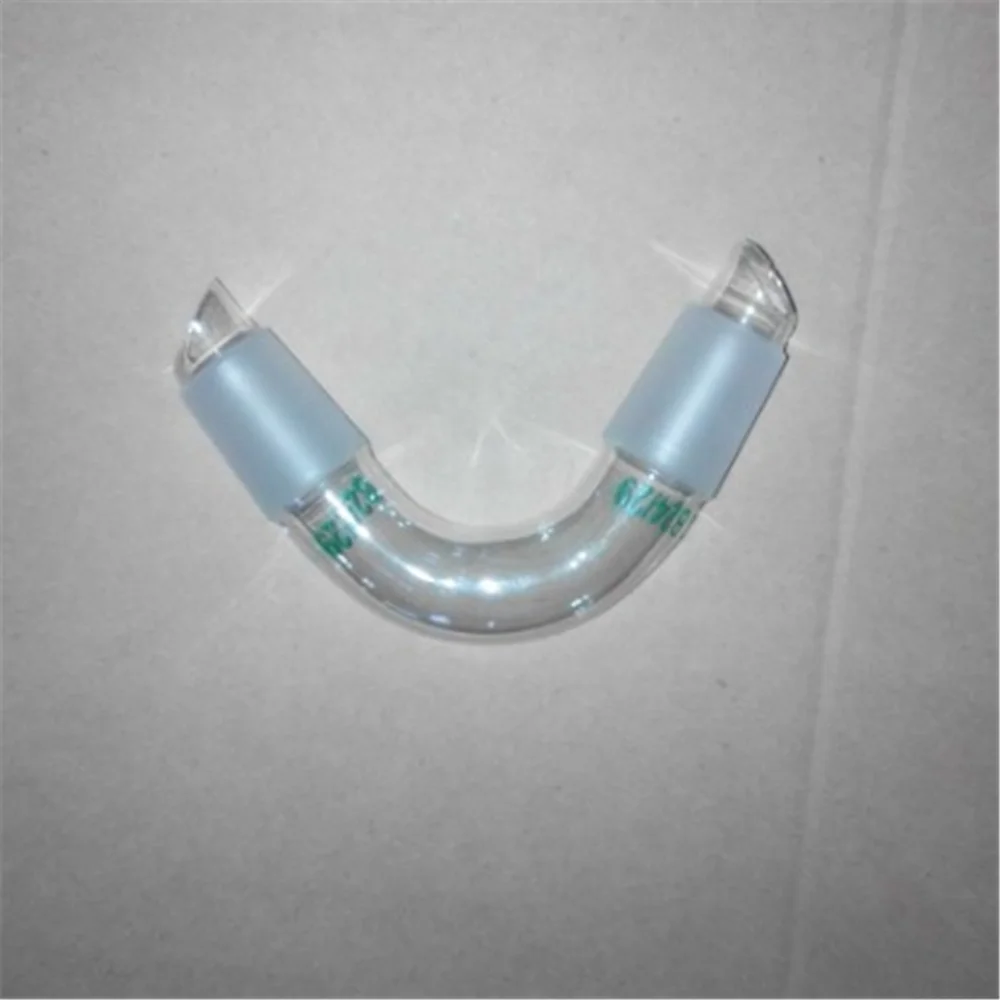 Stopper Glass Distillation Adapter Distilling Head 75 Degree Bend Labware | Канцтовары для офиса и дома