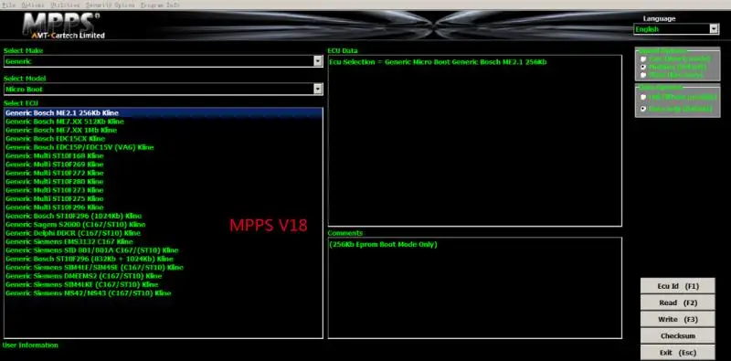 MPPS V18 Software 3