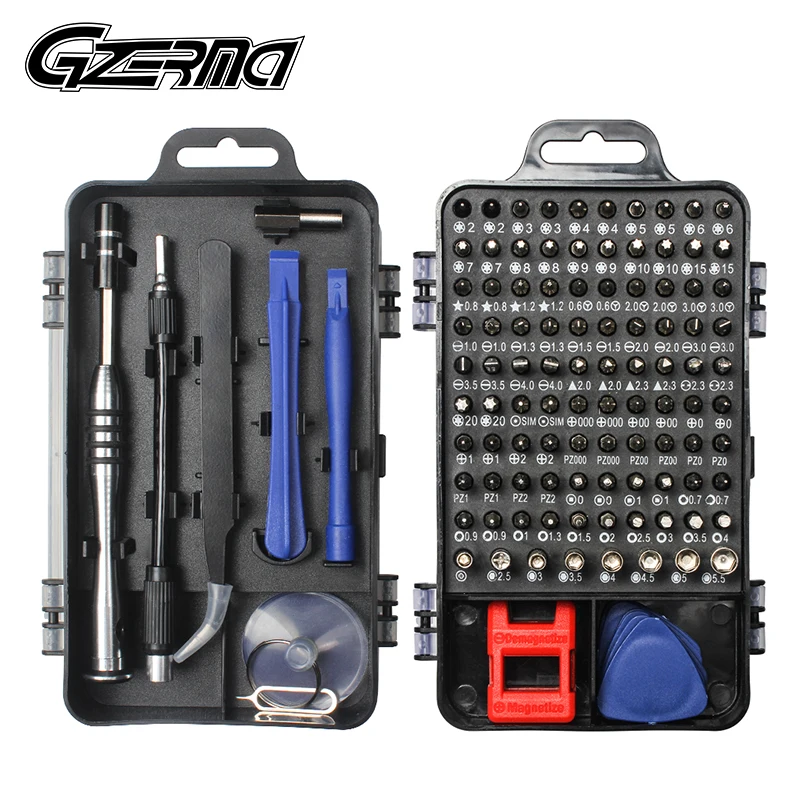 115 in 1 Precision Screwdriver Set Magnetic With 98 Bits Multifunctional Repair Tools Kit For iPhone